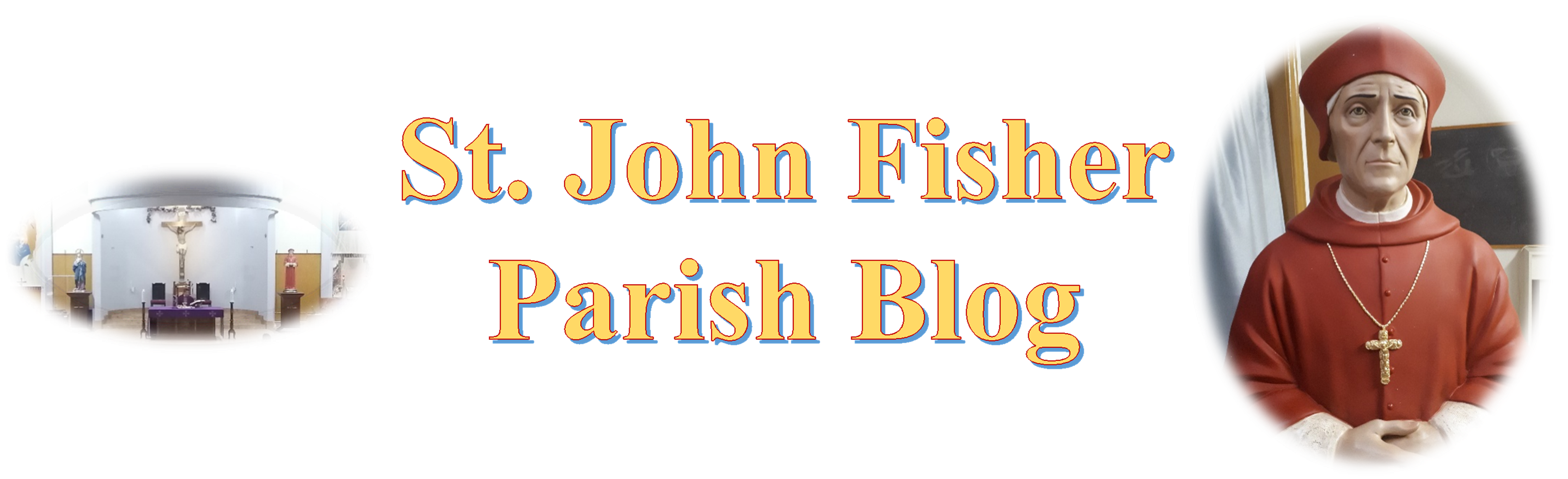 St John Fisher Parish Blog banner