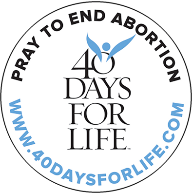 40 days for life logo