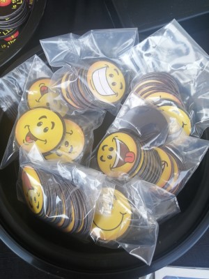 Emoji circular magnets 2/$1