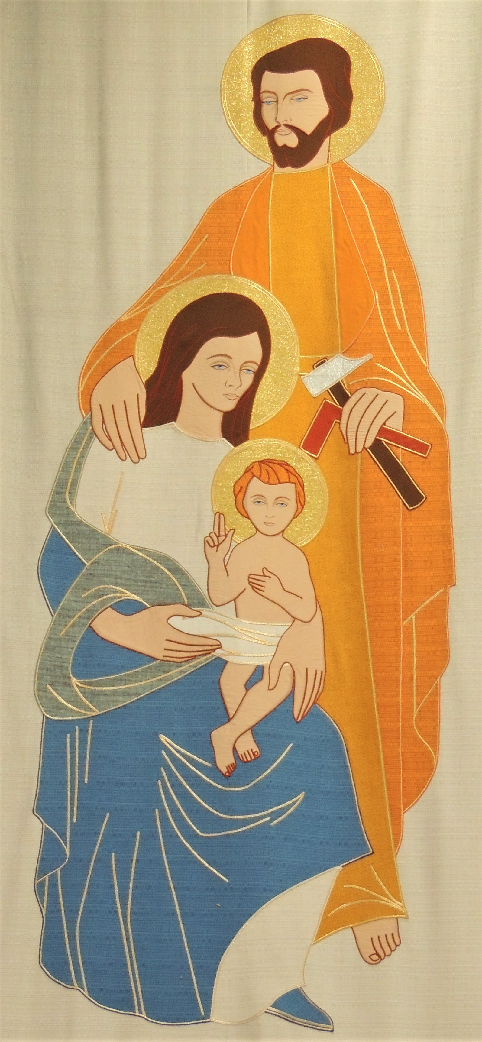 Holy Family banner