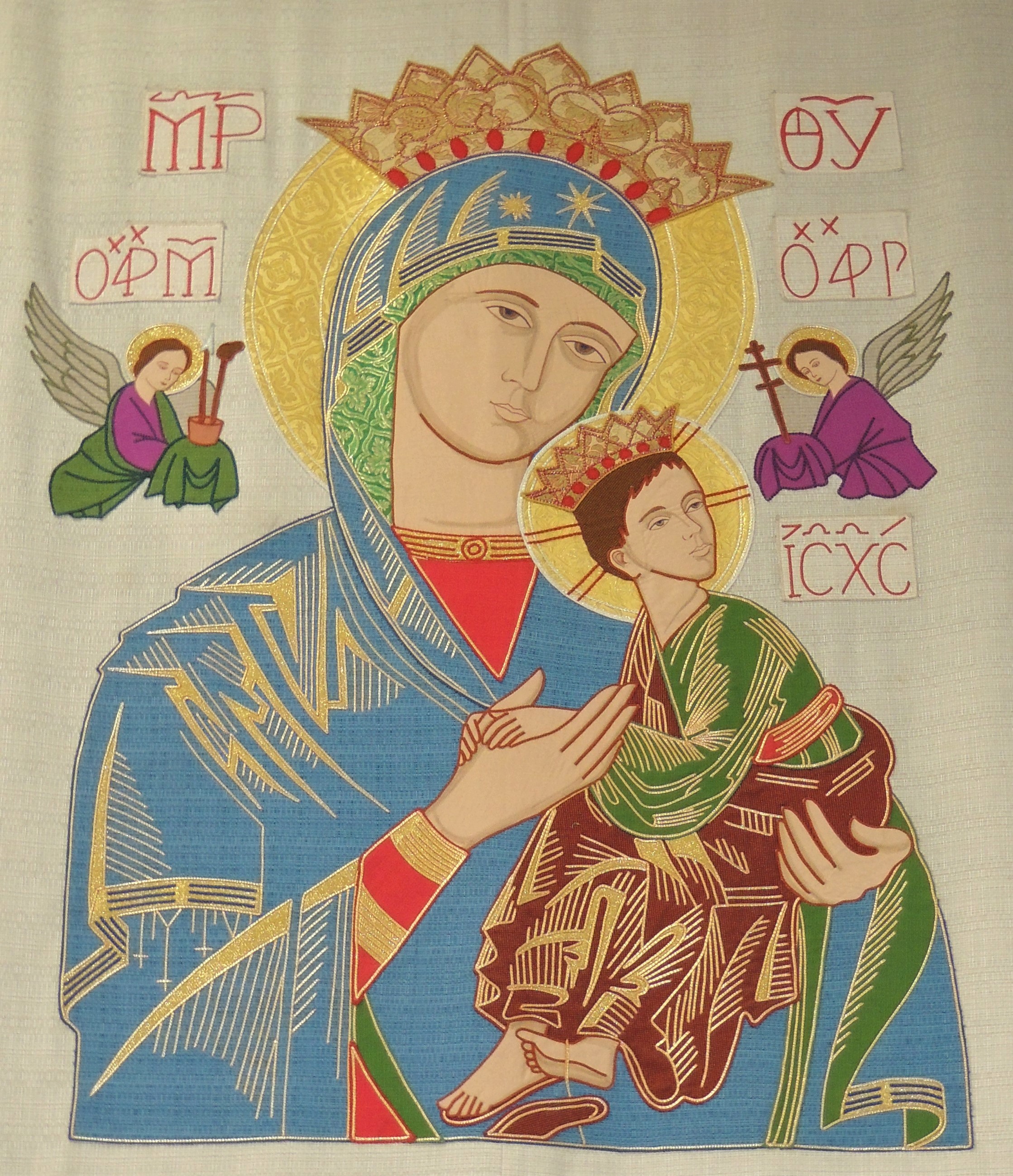 Our Lady of Perpetual Help banner